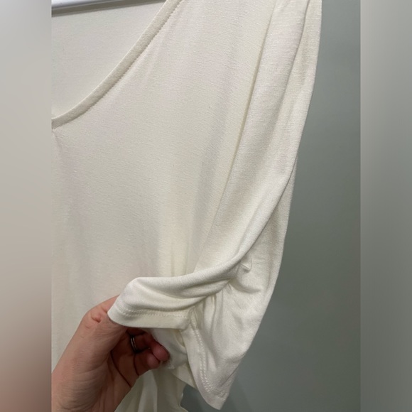 EUC Soft Surroundings ruching tunic top size medium - Picture 4 of 5